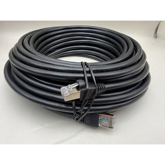 Cat6 Outdoor Ethernet Cable (50ft) 23AWG Pure Copper, FTP, LLDPE, Waterproof,... - Picture 1 of 6